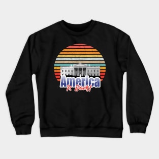 Joe Biden Says America Is Back Crewneck Sweatshirt